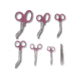EMI Think Pink Iris Scissors, Pink 724