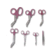 EMI Think Pink Kelly Forceps 5.50in., Pink 722
