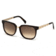 Emilio Pucci EP0001 Sunglasses - Dark Havana Frame Color, Gradient Brown Lens Color