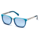 Emilio Pucci EP0001 Sunglasses - Light Blue Frame Color, Gradient Blue Lens Color