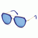 Emilio Pucci EP0016 Sunglasses - Shiny Blue Frame Color