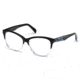 Emilio Pucci EP5013 Eyeglass Frames - Black/Crystal Frame Color