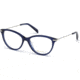 Emilio Pucci EP5082 Eyeglass Frames - Shiny Blue Frame Color