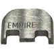 Empire Backplate for Glock 9mm, .40Cal, .357Sig, Raw, EMP-GlockSTAN-21612-RAW