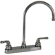 Empire Brass RV Kitchen Faucet With Gooseneck Spout And Teapot Handles 8 Chrome, U-YCH800GS