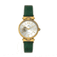 Empress Alouette Automatic Semi-Skeleton Leather-Band Watch, Green - Womens, EMPEM3403