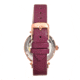 Empress Alouette Automatic Semi-Skeleton Leather-Band Watch, Pink - Womens, EMPEM3406
