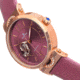 Empress Alouette Automatic Semi-Skeleton Leather-Band Watch, Pink - Womens, EMPEM3406