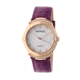 Empress Francesca Automatic MOP Leather Band Watches - Women's, Fuschia, One Size, EMPEM2206
