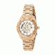 Empress Godiva Automatic Mother-Of-Pearl Skeleton Dial Bracelet Watch, Gold/White, Standard EMPEM1103
