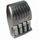 Energizer 15 min AA / AAA Charger with 4 AA Rechargeable NIMH Batteries CH15MNCP-4