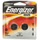 Energizer 3 Volt Lithium Coin Button Cell Electronic / Watch Battery, CR2025, Pack of 2, 2025BP-2