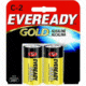 Energizer Eveready Gold C Batteries 1.5 Volts, Energizer Gold Eveready C 1.5 Volts Batteries Packs Energizer Gold C 1.5 Volts Batteries 2 Pack 