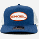 Engel Coolers Engel 1010 Performance Trucker Cap, Blue with Red Patch, CAP-1010-BW-P