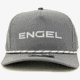 Engel Coolers Engel 1010 Performance Trucker Cap, Grey with White Logo, CAP-1010-DG