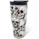 Engel Coolers Engel White Skull 22oz Halloween Tumbler, ENGT22 - White Skull
