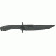Entrek Force Recon MKII Fixed Blade Knife, 11.875in, Black Canvas Micarta Handle EN15B