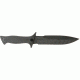 Entrek Merc II Fixed Blade Knife, Black Canvas Micarta Handle EN18B
