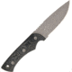 Entrek Otter Fixed Blade Knife, 4in, 440C Steel, Black, Canvas Micarta Handle EN39