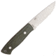 Enzo Trapper 95 w/ Green linen micarta Handle BRI2017