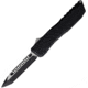 EOS Auto Harpoon OTF Automatic Folding Knives, 3.75in, CPM-20CV Stainless, Tanto Blade, Black Anodized Aluminum Handle, EOS113