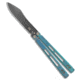 Eos EOS Trident Balisong Butterfly Knife Antique Green Ti 4.5" Black DLC, Green, CPM S30V, adult, BHQ-120716