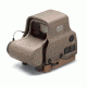 EOTech HWS EXPS 3 Circle Red Dot Sight, 2 Dot Reticle, w/ Standard, Tan, EXPS3-2TAN