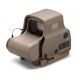 EOTech HWS EXPS 3 Circle Red Dot Sight, 2 Dot Reticle, w/Standard, Tan, EXPS3-2TAN