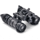 EOTech BinoNV-c 1x w/ Wilcox G24 Mount, Photonis, 4G White Phosphor, Black, EOT-BINO-AI-B-C