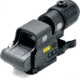 EOTech HHS-VI Complete System Red Dot Sight w/EXPS3-2 HWS, G43 Magnifier w/ QD Switch-To-Side Mount, Black, HHS VI