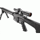 EOTech Vudu Rifle Scope, 1-6x24mm, First Focal Plane, SR1 Reticle, Black, VUDU.1-6.FFP.SR1