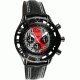 Equipe Eqb106 Mustang Boss 302 Mens Watch - Black Case, Silver Dial w/ Red Stripe