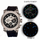 Equipe Tritium Stud Mens Watch, Black-Silver-Multicolor EQUET501