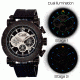 Equipe Tritium Stud Mens Watch, Black-Multicolor EQUET504