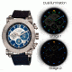 Equipe Tritium Stud Mens Watch, Black-Silver-Blue EQUET508