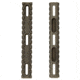 ERGO 15-Slot 6in .400 Ultra Lite Aluminum UMP M1913 Picatinny Rail, Black, 4762