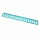ERGO Grips 18-Slot Ladder Lowpro Rail Cover, Single, Robbins Egg Blue, 4373-REB