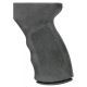 Ergo Grip AK Classic Grip Ambidextrous w/Smooth Finger Grooves, Black, 4139-B-BK