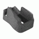 Ergo Grip Never Quit Grip. Fits AR15/M16/M4 Magazine Well, Graphite Grey, 4965-B-GG