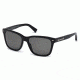 Ermenegildo Zegna EZ0002 Sunglasses - Shiny Black / Smoke Frame Color