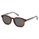 Ermenegildo Zegna EZ0005 Sunglasses - Red Havana Frame Color, Smoke Polarized Lens Color