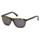 Ermenegildo Zegna EZ0009 Sunglasses - Red Havana Frame Color, Smoke Lens Color
