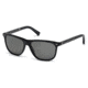 Ermenegildo Zegna EZ0009 Sunglasses - Shiny Black Frame Color, Smoke Lens Color