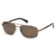 Ermenegildo Zegna EZ0012 Sunglasses - Shiny Light Bronze Frame Color