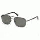 Ermenegildo Zegna EZ0021 Sunglasses - Shiny Gunmetal Frame Color