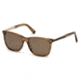 Ermenegildo Zegna EZ0023 Sunglasses - Light Brown Frame Color, Roviex Polarized Lens Color