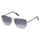 Ermenegildo Zegna EZ0031 Sunglasses - Shiny Light Ruthenium Frame Color