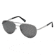 Ermenegildo Zegna EZ0035 Sunglasses - Shiny Light Ruthenium Frame Color