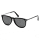 Ermenegildo Zegna EZ0038 Sunglasses - Shiny Black / Smoke Frame Color