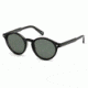 Ermenegildo Zegna EZ0063 Sunglasses - Black Frame Color, Green Lens Color